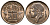 БЕЛЬГИЯ 50 САНТИМОВ 1975 BELGIQUE KM 148.1 бронза 4383-1148