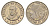 Никарагуа 25 сентаво 1952 KM 18.1 медно-никель aUNC 1528-1332