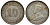 Стрейтс-Сетлментс 10 центов 1927 Георг V (1910-1936) КМ 29b серебро 53-626