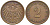 ГЕРМАНИЯ 2 ПФЕННИГА 1906 E KM 16, J. 11, Weege 4 медь 206-528