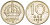 Швеция 10 эре 1950 TS, Густав V (1907-1950) KM 813 серебро 4547-1054