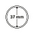 Капсулы круглые – 37 мм, упаковка 10 шт. Leuchtturm. 315520