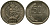 Перу 50 сентимо 2011 LIMA KM 307.4, Schon 106 медь цинк никель UNC 4543-447
