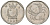 Мальта 5 центов 1995 краб KM 95 медно-никель 192-433