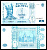 Молдова 5 лей 1995 Pick 9 b бумага 7207-12-1-2