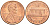 США 1 цент 1987 D, Линкольн KM 201b цинк плакированный медью UNC 187-716