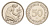 ФРГ 50 пфеннигов 1950 G, тираж 1.800 экземпляров KM 109, J. 384 медно-никель PROOF 11-131-12
