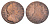 Англия 1 фартинг 1697 Вильгельм III (1694-1702) KM 483.1, Spink 3557 медь 3711-621