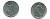 Франция 1/2 франка 1972 сеятель KM 931.1, LE FRANC 198.11 никель 80-912