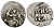 ВЕЛИКОЕ КНЯЖЕСТВО МОСКОВСКОЕ ДЕНГА 1535 - 1547 ИВАН IV ВАСИЛЬЕВИЧ, МОСКОВСКИЙ МОНЕТНЫЙ ДВОР, 0,36 ГР ГиК №43 серебро 262-1149