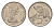 Новая Зеландия 5 центов 1975 Елизавета II (1952-2022), ящерица гаттерия KM 34.1 медно-никель 4655-1157