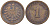 ГЕРМАНИЯ 1 ПФЕННИГ 1886 D, СТАРОГЕРБОВКА KM 1, J. 1, Weege 1 медь 206-1247