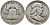 США 1/2 ДОЛЛАРА ( 50 ЦЕНТОВ ) 1959 D, ФРАНКЛИН, КОЛОКОЛ KM 199 серебро 58-621