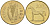 Ирландия 20 пенсов 1999 лошадь KM 25 никель бронза XF 4583-326