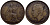 Великобритания 1 пенни 1939 Георг VI (1936-1952) KM 845, Spink 4114 бронза 540-511
