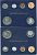 Нидерланды набор из 6 монет 1980 KM 180,181, 182, 183, 200, 201 UNC 7-2-4-15