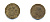 Великобритания 3 пенса 1945 Георг VI (1936-1952) KM 849, Spink 4112 никель латунь 4379-652
