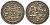 Непал 1/4 мохура 1827 BS 1905 KM 643 серебро 441-122