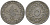 Египет 5/10 гирша 1887 АН1293, год 13, Абдул-Хамид II (1876-1909), Османская империя KM 291 медно-никель 08-941