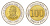 Эквадор 100 сукре 1997 70 лет Центробанку KM 101 биметалл UNC 4697-434