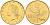 Италия 20 лир 1995 R, дубовый лист KM 97.2 алюминиевая бронза  UNC  4594-945