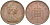 Великобритания 1 пенни 1979 Елизавета II (1952-2022) KM 915, Spink 4237 (B1) бронза 4594-118