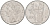 Италия 100 лир 1957 R, АФИНА В ДОСПЕХАХ KM 96.1 нержавеющая сталь 4572-326