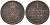 Ганновер 1 пфенниг 1848 B, Эрнст Август (1837-1851) KM 201.1, AKS 129, J. 74 медь 08-1411