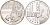Бельгия 500 франков 1999 Альберт и Изабелла, миллениум KM 212 серебро PROOF 1088-10-33