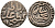 Индия 2 гани 1296-1316 AD Делийский Султанат, Ала аль-Дин Мухаммед Mitchiner 2569 биллон 192-752