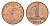 Австрия 1 грош 1935 KM 2836 бронза 4549-1267
