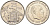 Испания 25 песет 1957(75) Франциско Франко (1939-1975) KM 787 медно-никель UNC 4583-1022
