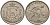 Люксембург 1 франк 1946 Шарлотта (1918-1964), сталевар KM 46.1 медно-никель 4603-1114