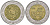 Мексика 5 новых песо 1993 Mo KM 552 биметалл 186-646