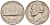 США 5 центов 1957 D, Джефферсон KM А192 медно-никель 92-1031