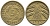 ГЕРМАНИЯ 5 РЕЙХСПФЕННИГОВ 1925 E KM 39, J. 316 алюминиевая бронза 39-557