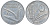 Италия 10 лир 1953 R, плуг, колосья KM 93 алюминий 4543-412