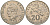 Французская Новая Каледония 20 франков 2006 три быка, (IEOM) KM 12a, Schoen 14a, Lec 115j медно-никель 81-1026