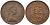 Джерси 1 новый пенни 1971 Елизавета II (1952-2022), герб KM 30 бронза 4156-957