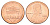 США 1 цент 2010 D, Авраам Линкольн KM 468 цинк плакированный медью UNC 4668-945