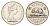 Канада 5 центов 1977 Елизавета II (1952-2022), бобр KM 60.1 никель PROOF-LIKE (BU) 4630-948