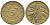 ГЕРМАНИЯ 5 РЕНТЕНПФЕННИГОВ 1924 A KM 32, J. 308 алюминиевая бронза 39-453