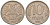 Россия 10 рублей 1992 ММД KM 313 медно-никель 4585-844