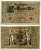 ГЕРМАНИЯ 1000 МАРОК 1910 КРАСНАЯ ПЕЧАТЬ, 7 ЦИФР В НОМЕРЕ Pick 44b бумага 8589-53-3-2