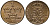 Швеция 1 эре 1950 Густав V (1907-1950), в лаке KM 777.2 бронза 201-1143