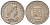 Бразилия 50 рейс 1920 редкий год - тираж 72.000 экземпляра KM 517 медно-никель 4615-613