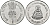 Индия 1 рупия 1999 святой Днянешвар KM 295.2 сталь UNC 94-342