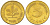 ФРГ 5 ПФЕННИГОВ 1989 F KM 107, J. 382 сталь плакированная латунью 3996-1214