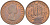 Великобритания 1/2 пенни 1964 Елизавета II (1952-2022) KM 896, Spink 4158 бронза 212-1226
