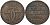 ДАНИЯ 1 СКИЛЛИНГ 1771 КМ, КРИСТИАН VII (1766-1808) KM 616 (С47) медь 97-1125